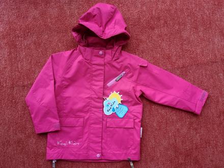 Kozi kidz nepremokavá dievčenská bunda veľ.5 rokov, 110