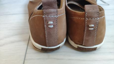 Kožené poltopánky, lasocki,38