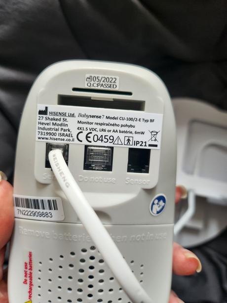Monitor dychu babysense 7, babysense