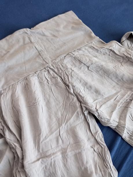 Šedé voľné nohavice havice, l