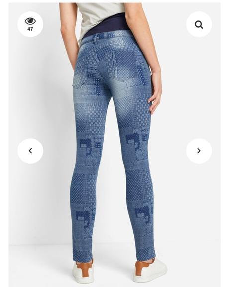 Tehotenské rifle veľ.36, bonprix,36