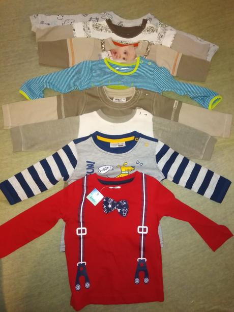 Balik oblečenia pre chlapca od 62cm do 80cm, 68–80