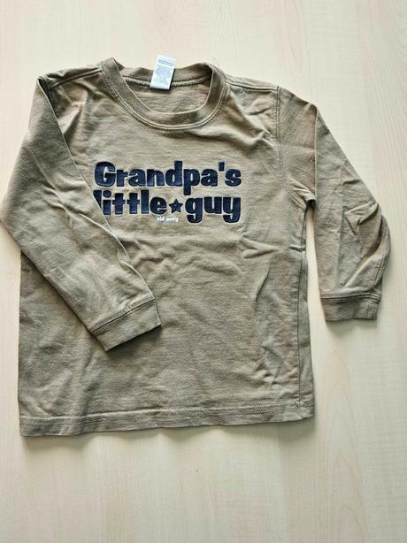 Detské tričko zn. old navy, 'grandpa's little guy', old navy,s