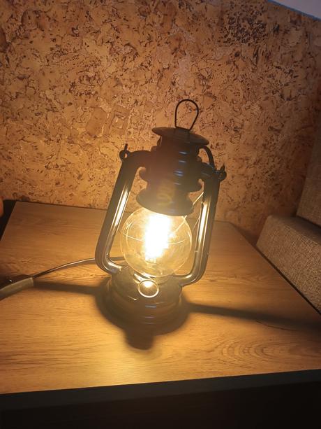 Retro chalupárska lampa, 