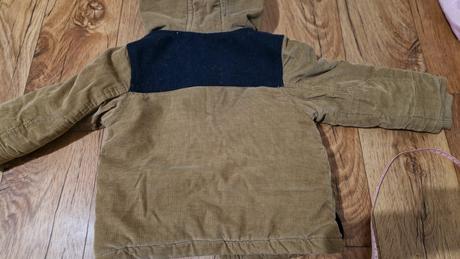 Menčestrový kabátik 12-18m, 86