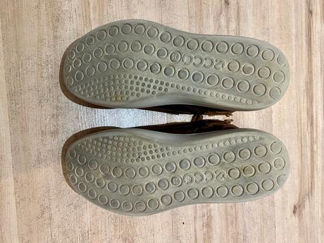 Zateplené prechodné topánky ecco 35, ecco,35