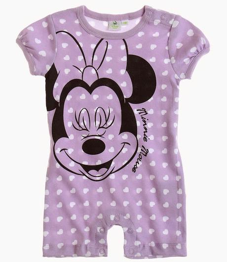 Kojenecký letný overal disney minnie fialový, disney,62 / 68 / 86