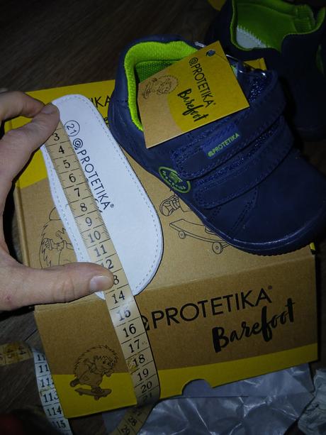 Nové topánly protetika barefoot č.21, protetika,21