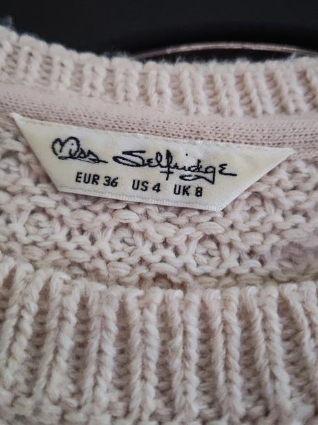 Krásny svetrík so strapcami, miss selfridge,s