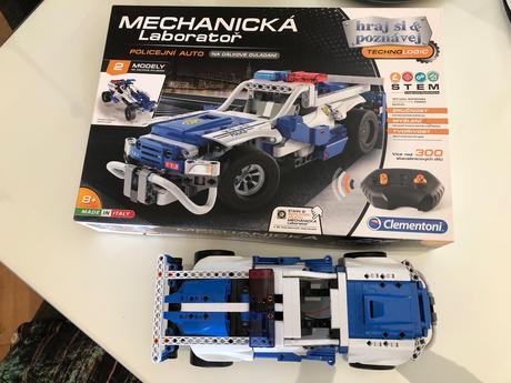 Policajne auto na ovladanie 8+,