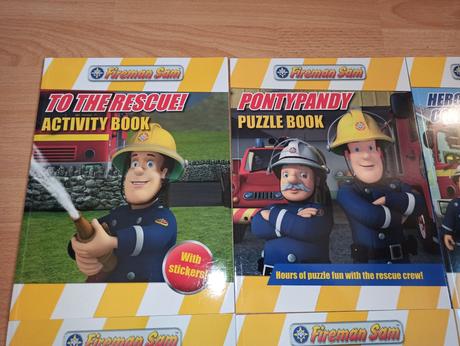 Fireman sam sticker / colouring / actvity set, 