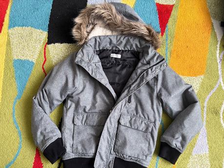 Chlapčenská zimná bunda, h&m,146