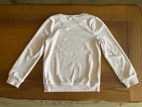 Teplá zamatová mikina s mačičkou premieňacou, kids,134