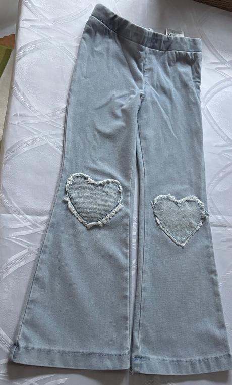 Krasne leginky v style rifliciek, h&m,104