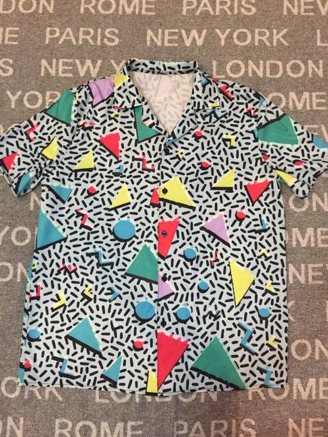 Pansky kostym havajska party 80/90 roky l,