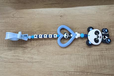 Retiazka na kočík s menom,