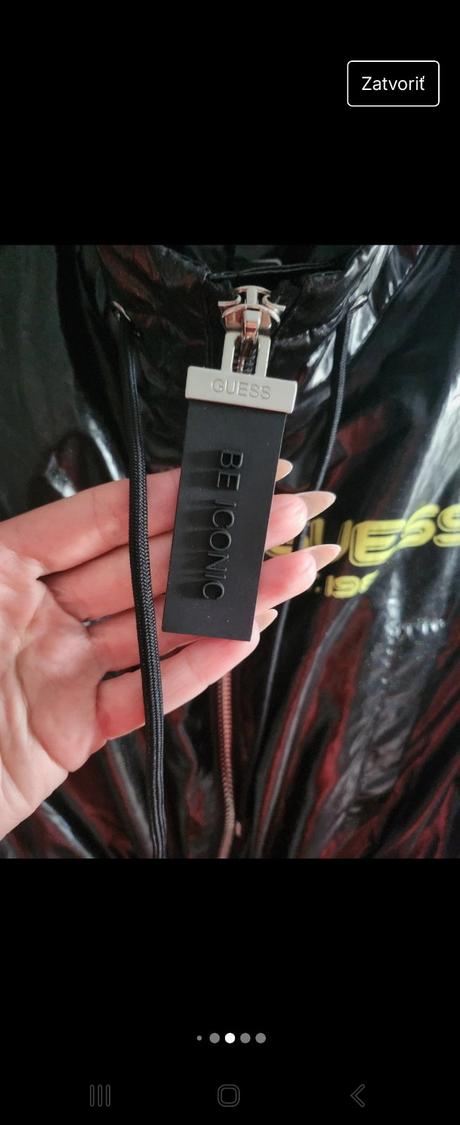 Tenky plast / kabat guess novy, guess,s