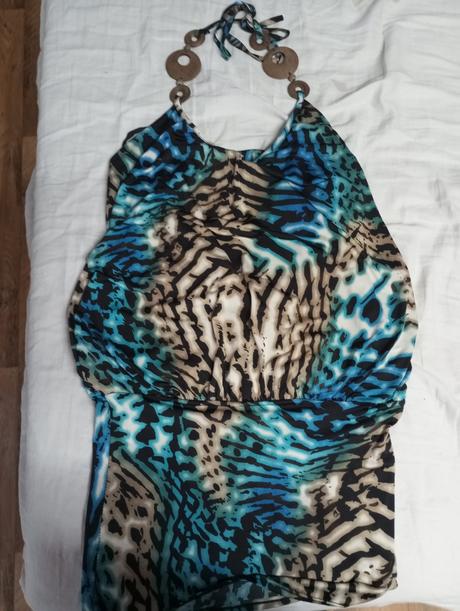 Tričko okolo krku, l