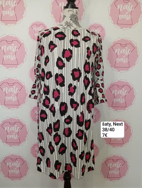 Vzorované šaty, next,m