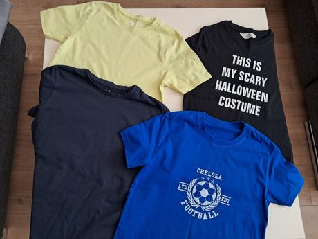 4ks tricka v.140/146, h&m,140