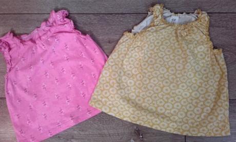 Tričká 2ks, h&m,92