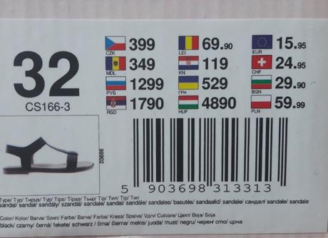 Sandálky v.32, nelli blu,32