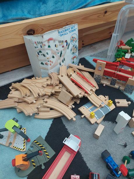 Vláčiková drevená dráha, 