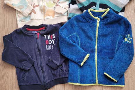 Mikiny 6ks, lupilu,86