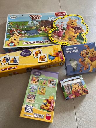 Pexeso + puzzle macko pu, 