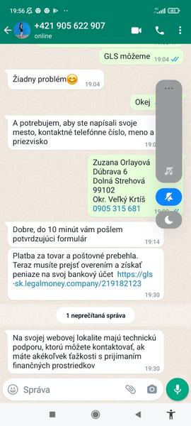 Skúsenosť s prepravou GLS