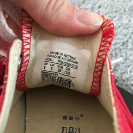 Červené tenisky converse v.25, converse,25