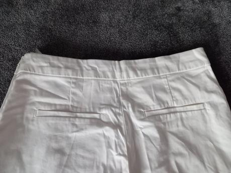 Biele bavlna orsay nohavice v.38, aj v.36, orsay,36
