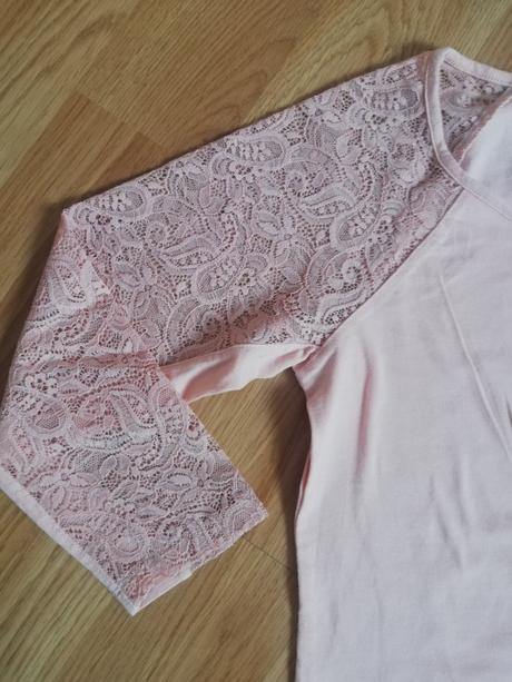 Tričko s čipkou, s