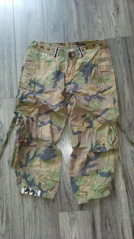 Maskáčové 3/4 kraťasy, m