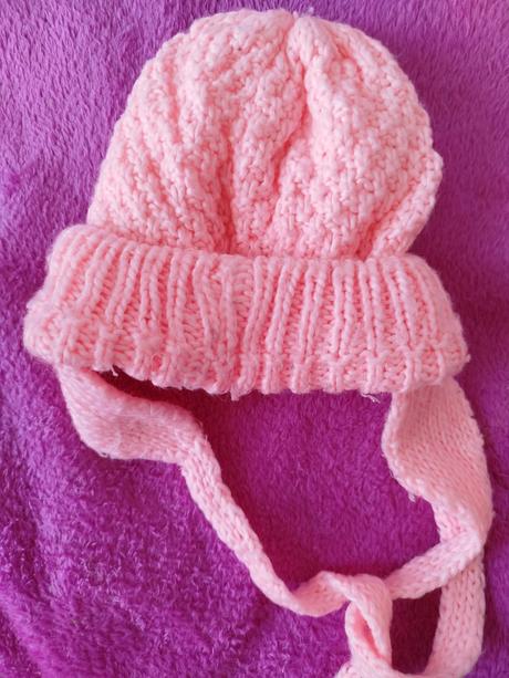 Čiapka s krytím ušiek, baby,80