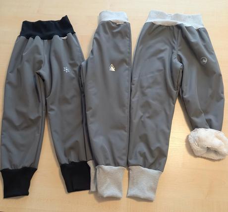 Detské softshellové nohavice, 104 / 110 / 116