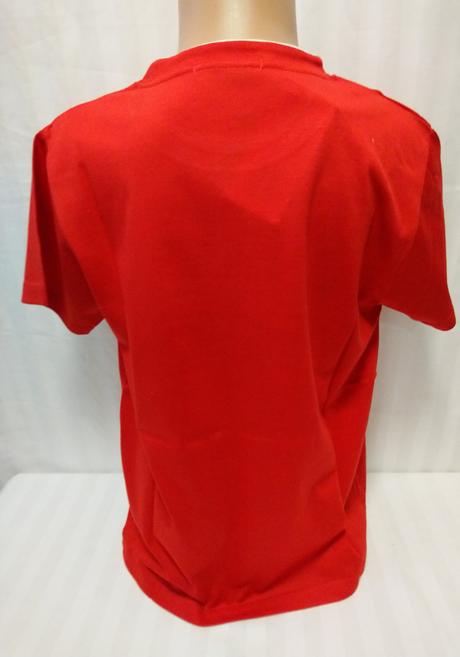 Červené tričko auto, era fashion, 140 cm, 140