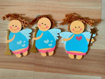 Anjelici - dekorácie, 