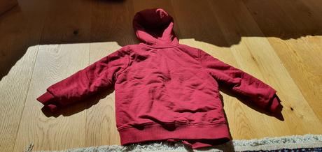 Hruba zateplena mikina, lupilu,110