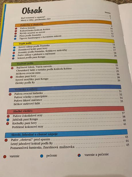 Zberateľský walt disney recepty macka pufa 1995, 