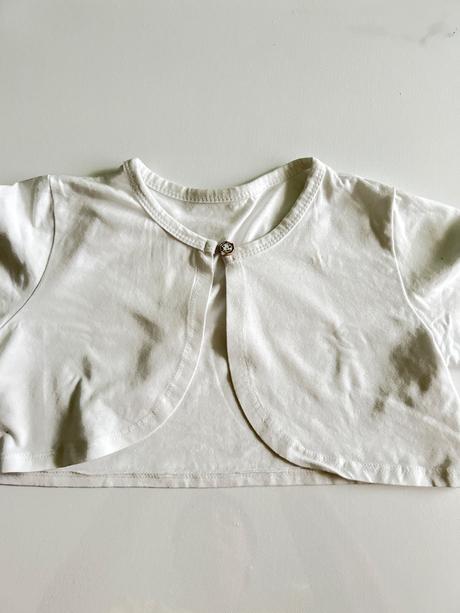 Bavlnené bolerko z tričkoviny, 158