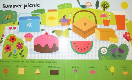 Lift-the-flap shapes - usborne, 