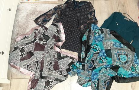 Šatkové blúzky maison scotch, zara, s