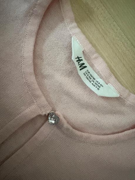 Ružové bolerko 8-10 rokov, h&m,140