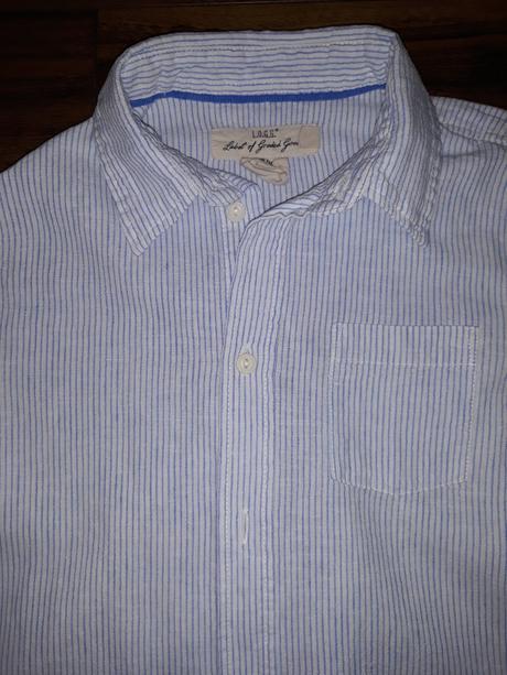 Bavlnená košeľa, v. 116/122, h&m,122