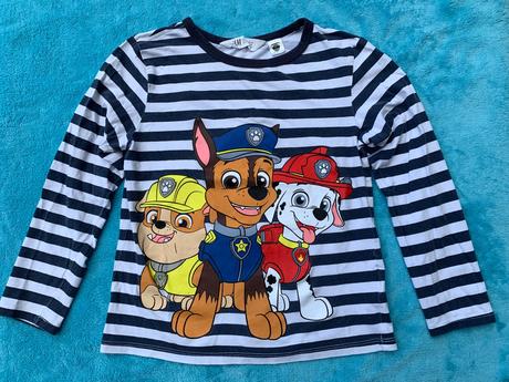 Tričko s dlhým rukávom, h&m,122