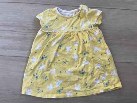 Šaty s holubičkami, f&f,74