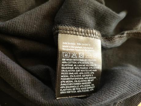 Hm tričko z jemného upletu, h&m,l