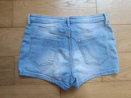 Riflové šortky, h&m,170