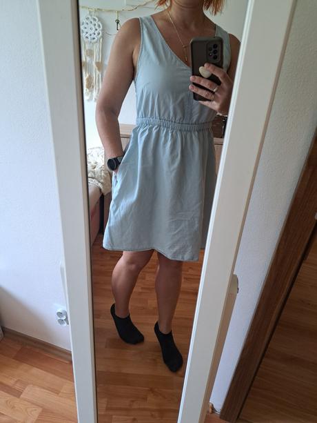 Šaty jeansové, h&m,xs